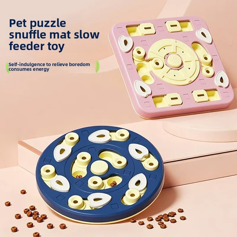 Sliding Pet Puzzle Slow Feeder