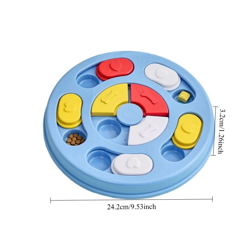 Sliding Pet Puzzle Slow Feeder
