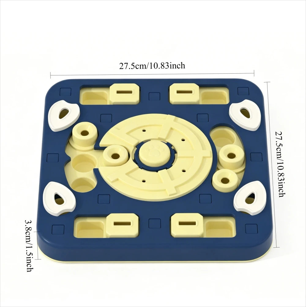 Sliding Pet Puzzle Slow Feeder