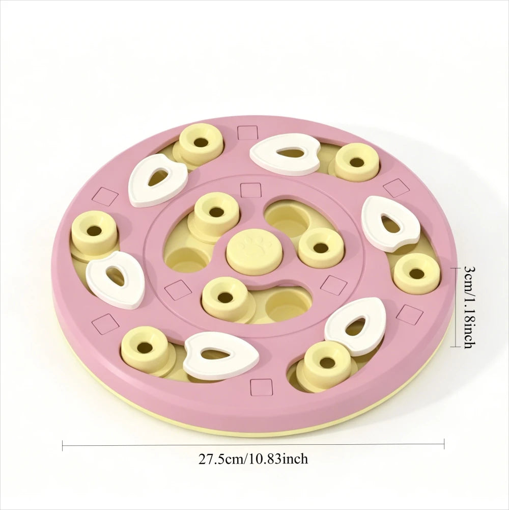 Sliding Pet Puzzle Slow Feeder