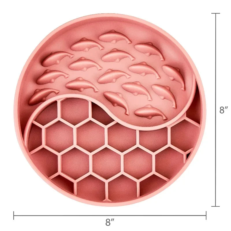 Silicone Slow Feeder Dog Bowl