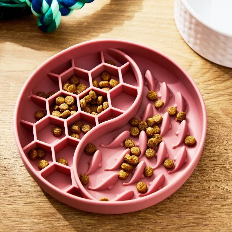 Silicone Slow Feeder Dog Bowl