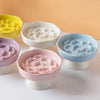 Ceramic Slow Feeder Cat Bowl