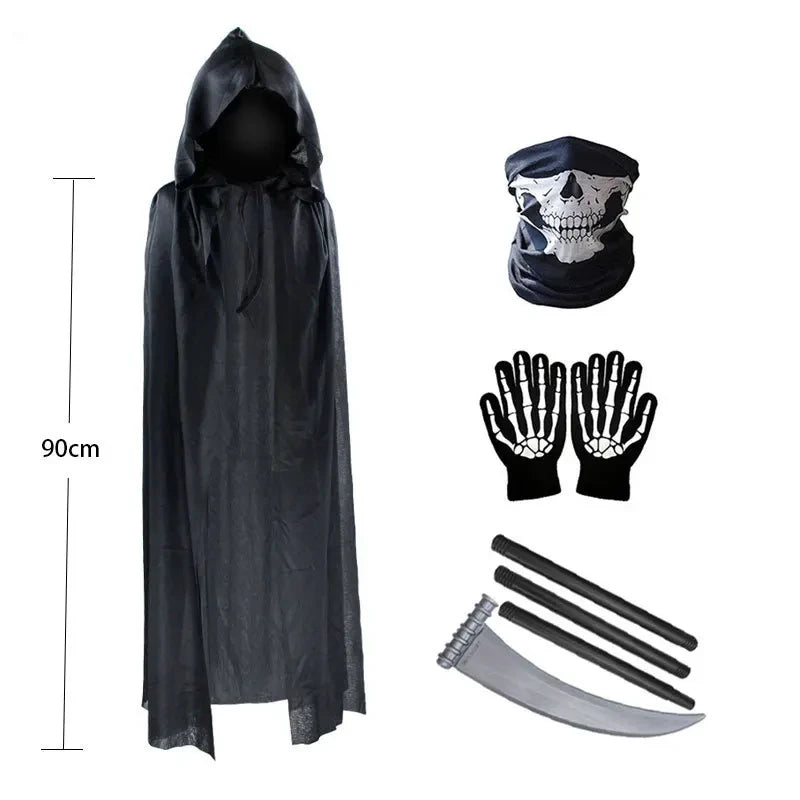 Grim Reaper Halloween Costume Cloak