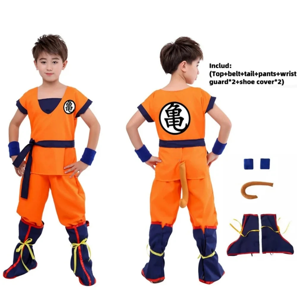 Kids Anime Cosplay Costume Set