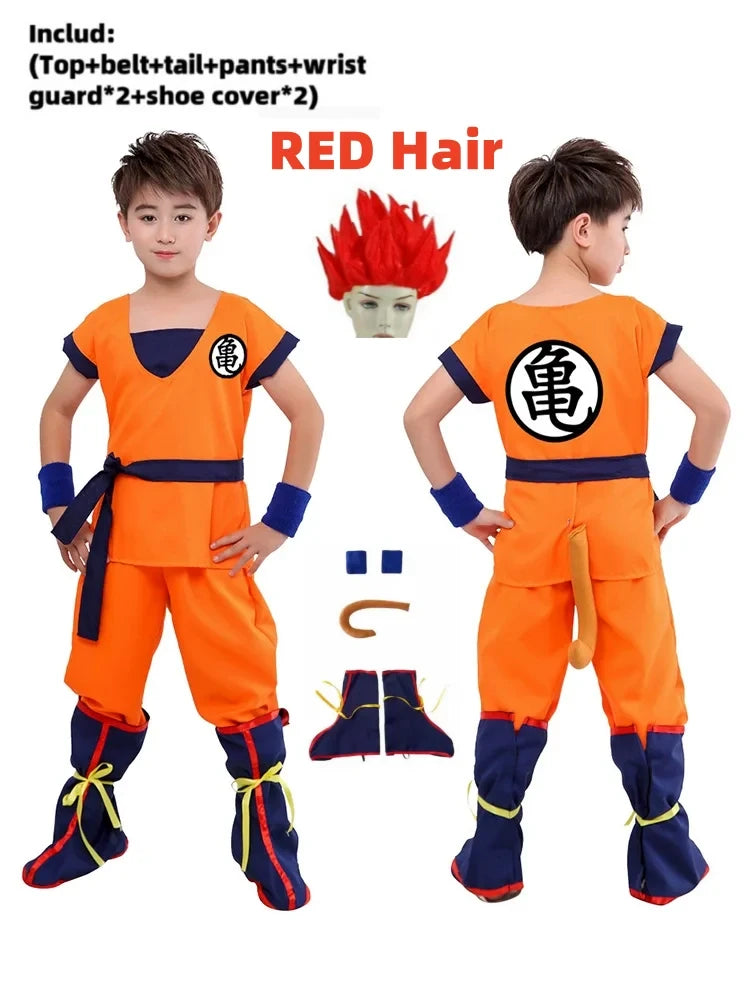 Kids Anime Cosplay Costume Set