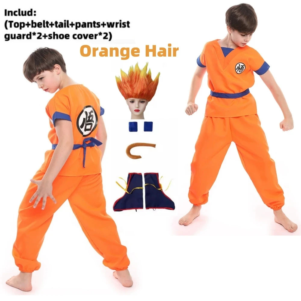 Kids Anime Cosplay Costume Set
