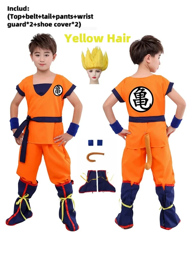 Kids Anime Cosplay Costume Set