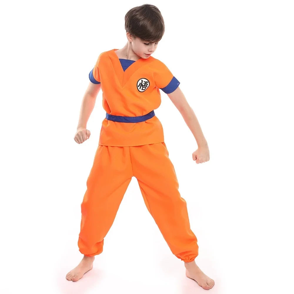 Kids Anime Cosplay Costume Set