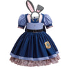 Girls Bunny Police Costume