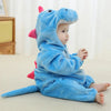Flannel Animal Baby Jumpsuit