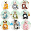 Flannel Animal Baby Jumpsuit