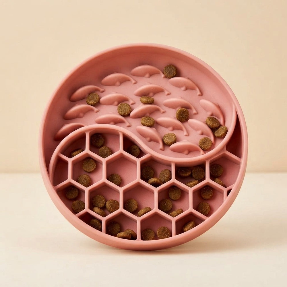 Silicone Slow Feeder Dog Bowl