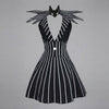 Striped Anime Cosplay Dress