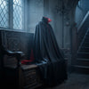 Reversible Stand-Collar Halloween Cape
