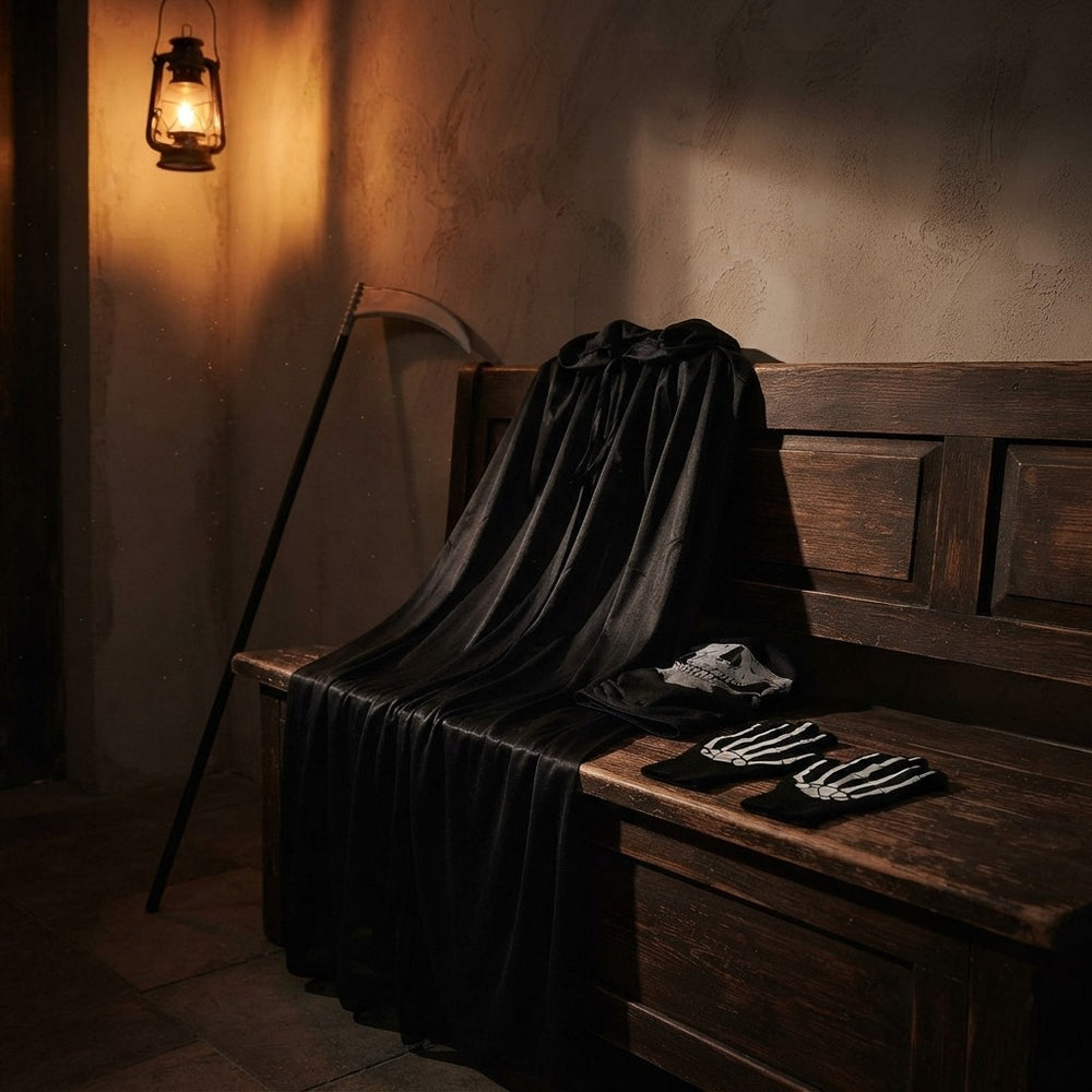 Grim Reaper Halloween Costume Cloak